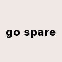 go spare是什么意思