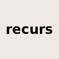 recurs是什么意思