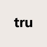 tru是什么意思