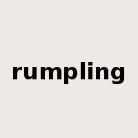 rumpling是什么意思