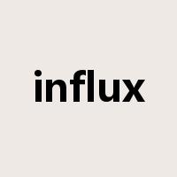 influx是什么意思
