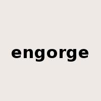 engorge是什么意思