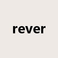 rever是什么意思