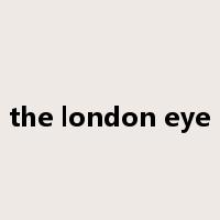 the london eye是什么意思
