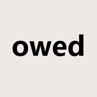 owed是什么意思
