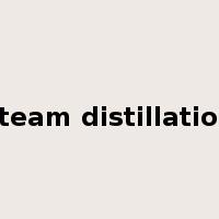 steam distillation是什么意思