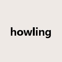 howling是什么意思