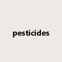 pesticides是什么意思