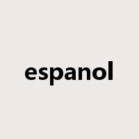 espanol是什么意思