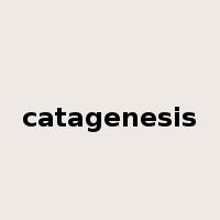 catagenesis是什么意思