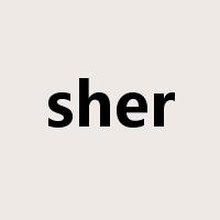 sher是什么意思