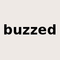 buzzed是什么意思