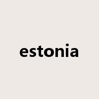 estonia是什么意思