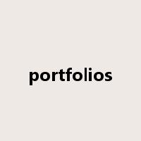 portfolios是什么意思