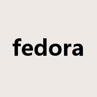 fedora是什么意思