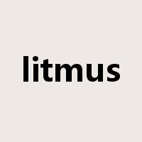 litmus是什么意思