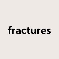 fractures是什么意思