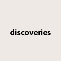 discoveries是什么意思