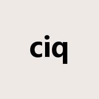 ciq是什么意思
