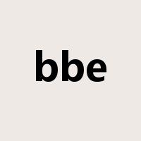 bbe是什么意思