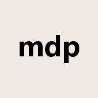 mdp是什么意思