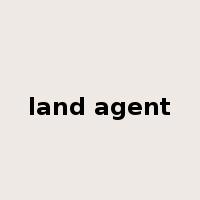 land agent是什么意思