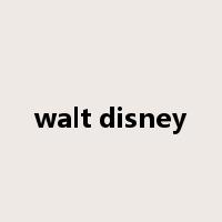 walt disney是什么意思