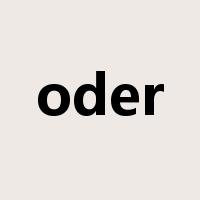 oder是什么意思