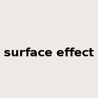 surface effect是什么意思