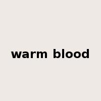 warm blood是什么意思