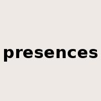 presences是什么意思