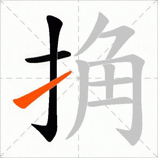 捔
