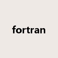 fortran是什么意思