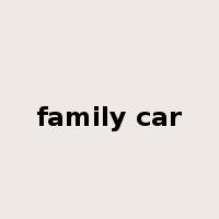 family car是什么意思