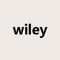 wiley是什么意思