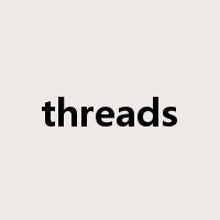 threads是什么意思