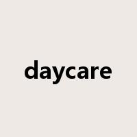daycare是什么意思