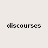 discourses是什么意思