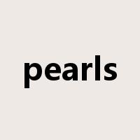 pearls是什么意思