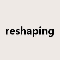 reshaping是什么意思