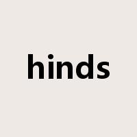 hinds是什么意思