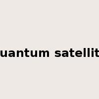 quantum satellite是什么意思