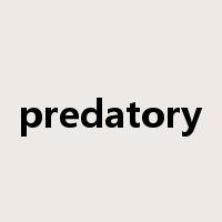 predatory是什么意思