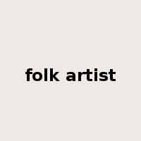 folk artist是什么意思