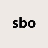 sbo是什么意思