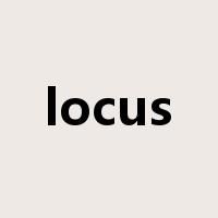 locus是什么意思