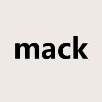 mack是什么意思