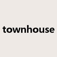 townhouse是什么意思