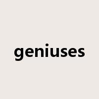 geniuses是什么意思