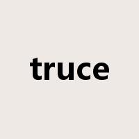 truce是什么意思